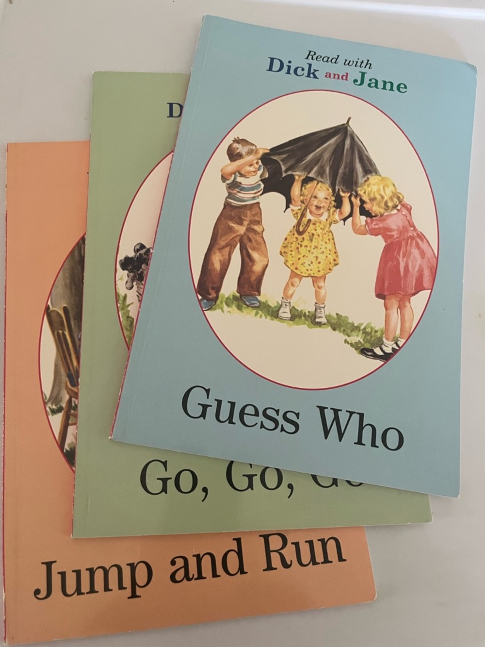 Set 3 Dick & Jane Paperbacks Redeux